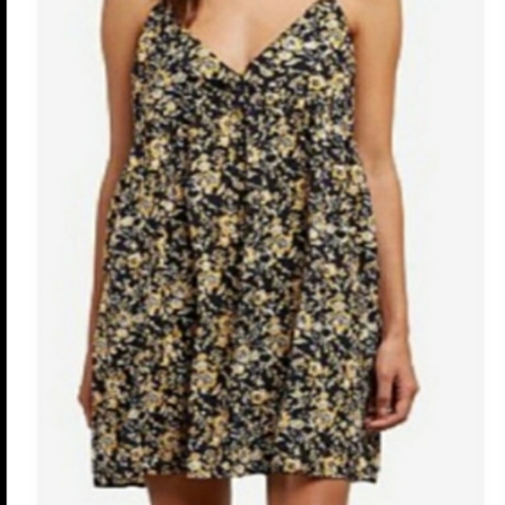 Volcom strappy mini dress, S